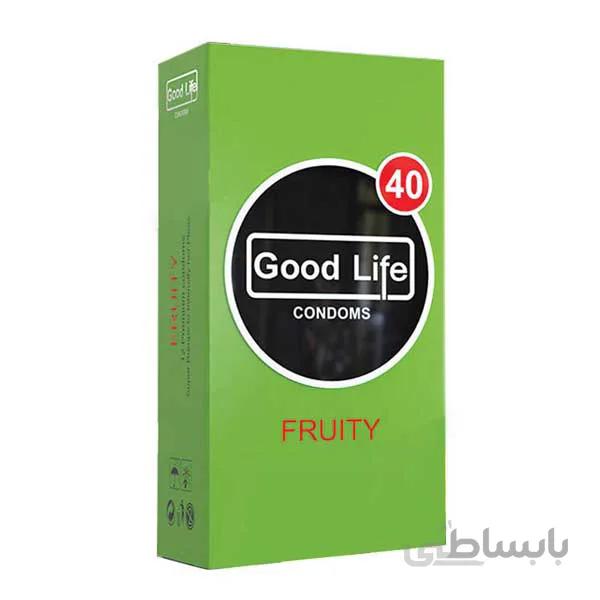 کاندوم میوه ای گودلایف good life fruity