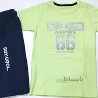 تیشرت و شلوارک بچه گانه پسرانه شیک مدل BOY -cool کد 238 - فروشگاه اینترنتی بچه شیک