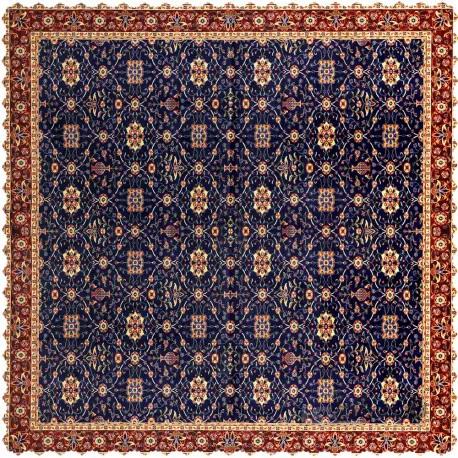 رومیزی مخمل مربع دیبا