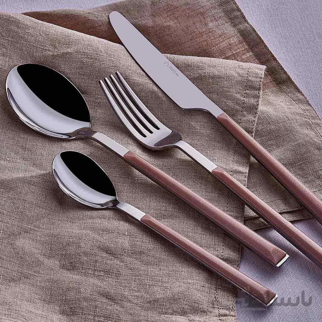 ست قاشق و چنگال و کارد ۶ نفره ۲۴ پارچه نوا