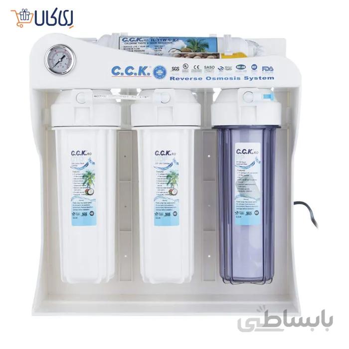 دستگاه تصفیه آب سی سی کا 6 مرحله ای مدل C.C.K RO-988 Water purifier
