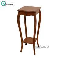 میز تلفن چوبی مدل 116 فندقی