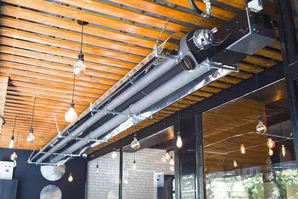 هیتر گرمایشی تابشی 39000 کیلو کالری 6.5 متری گرما سازه