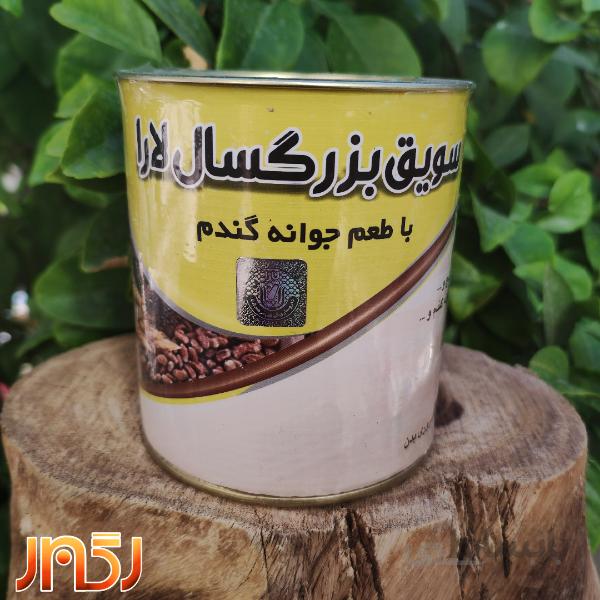پودر چاقی سویق بزرگسال لارا با طعم جوانه گندم