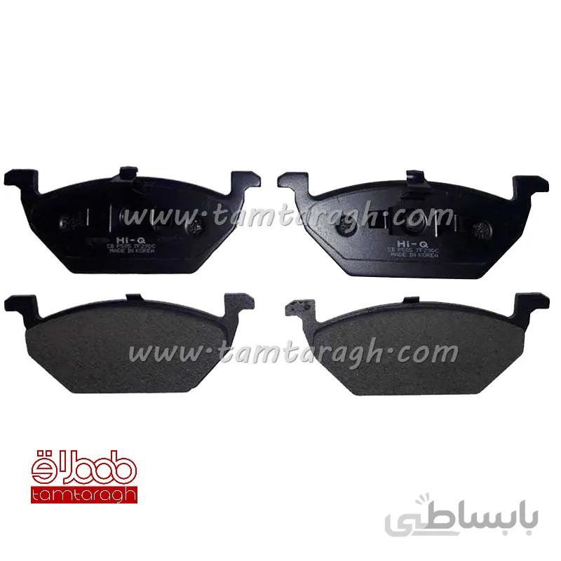لنت ترمز جلو برلیانس سری 300 برند های کیو Hi-Q اصل کره