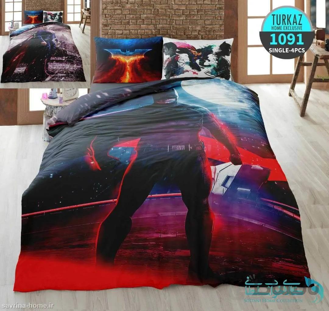 روتختی Turkaz مدل BATMAN سری Exclusive یک نفره 4 تکه