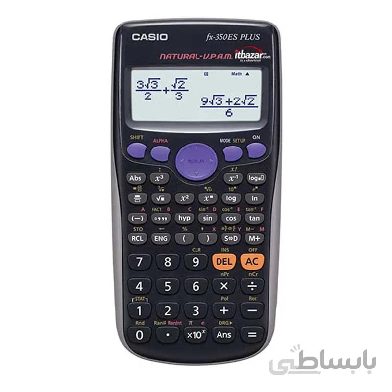 ماشین حساب FX-350ES Plus کاسیو ا Casio FX-350ES Plus Calculator