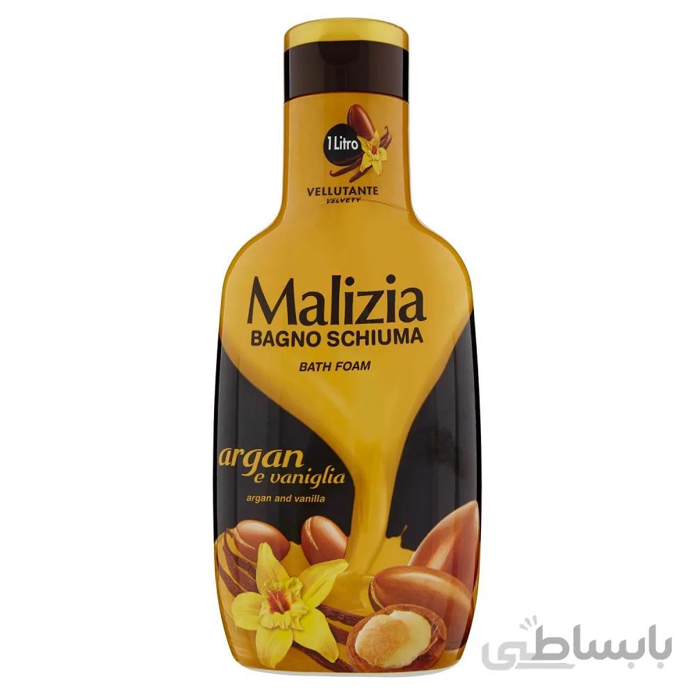 شامپو بدن مالیزیا Malizia مدل argan and vanilla