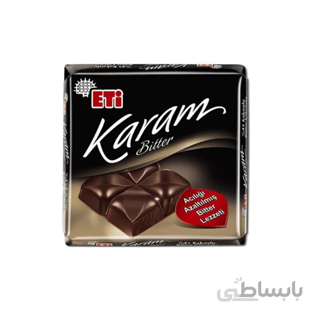 شکلات تلخ 60 گرم اتی Eti