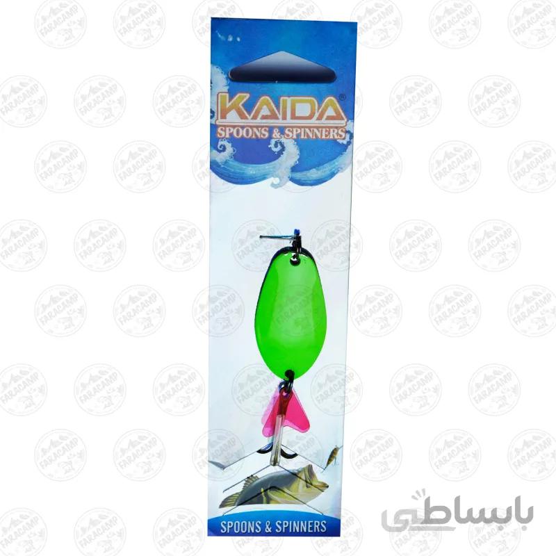طعمه قاشقک ماهیگیری کایدا سبز 8 گرمی