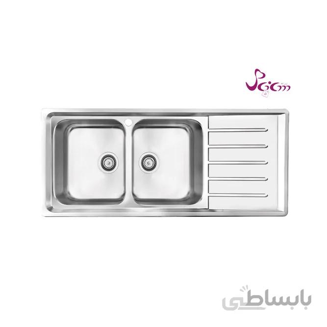 سینک استیل توکار بلانتون مدل KS3251LR