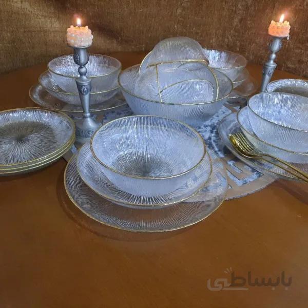 سرویس ۳۱پارچه غذاخوری بلور