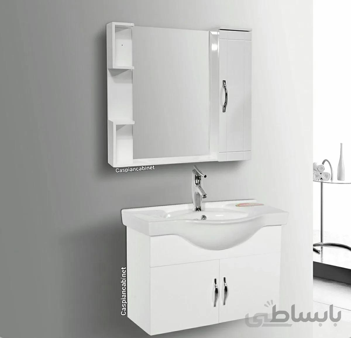 روشویی کابینت دار درنا دیواری70 سانت ا روشویی کابینت دار درنا دیواری70 سانت