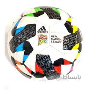 توپ فوتبال ادیداس یوفا جام ملت های اروپا نمره 5 دوختی ا Adidas UEFA European Cup soccer ball score 5 stitches