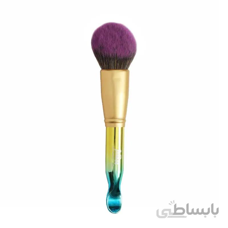 برس گونه جیول سرکج دسته طلایی کد 1021