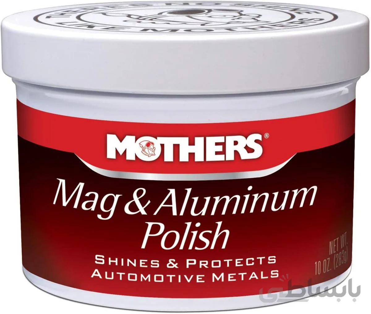 پوليش آلومينيم و استیل مادرز مدل Mothers Mag & Aluminum Polish