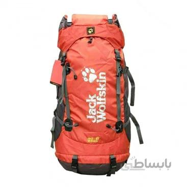 اتمام موجودی.... کوله پشتی 60 لیتری جک ولف اسکین نارنجی Jack Wolfskin 60L