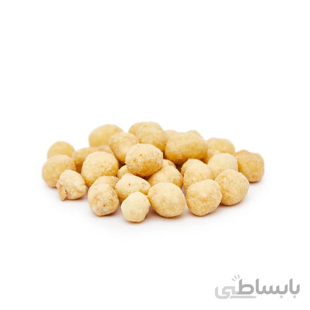 مغز بادام زمینی روکشدار دودی