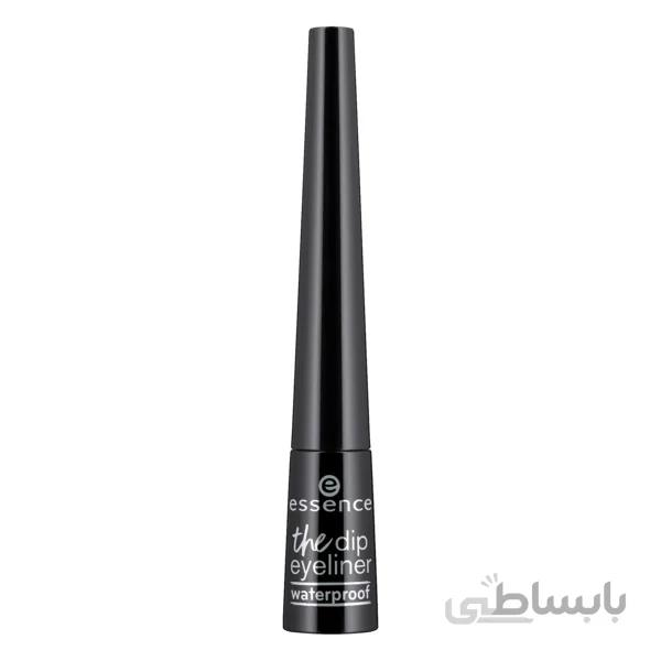 خط چشم کوزه ای اسنس essence مدل DIP | ضد آب، بسیار مشکی