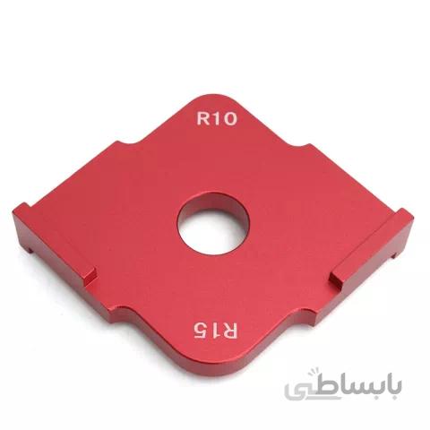 شابلون اندازه گیری شعاع و کنج LB075_C با شعاع R10/15