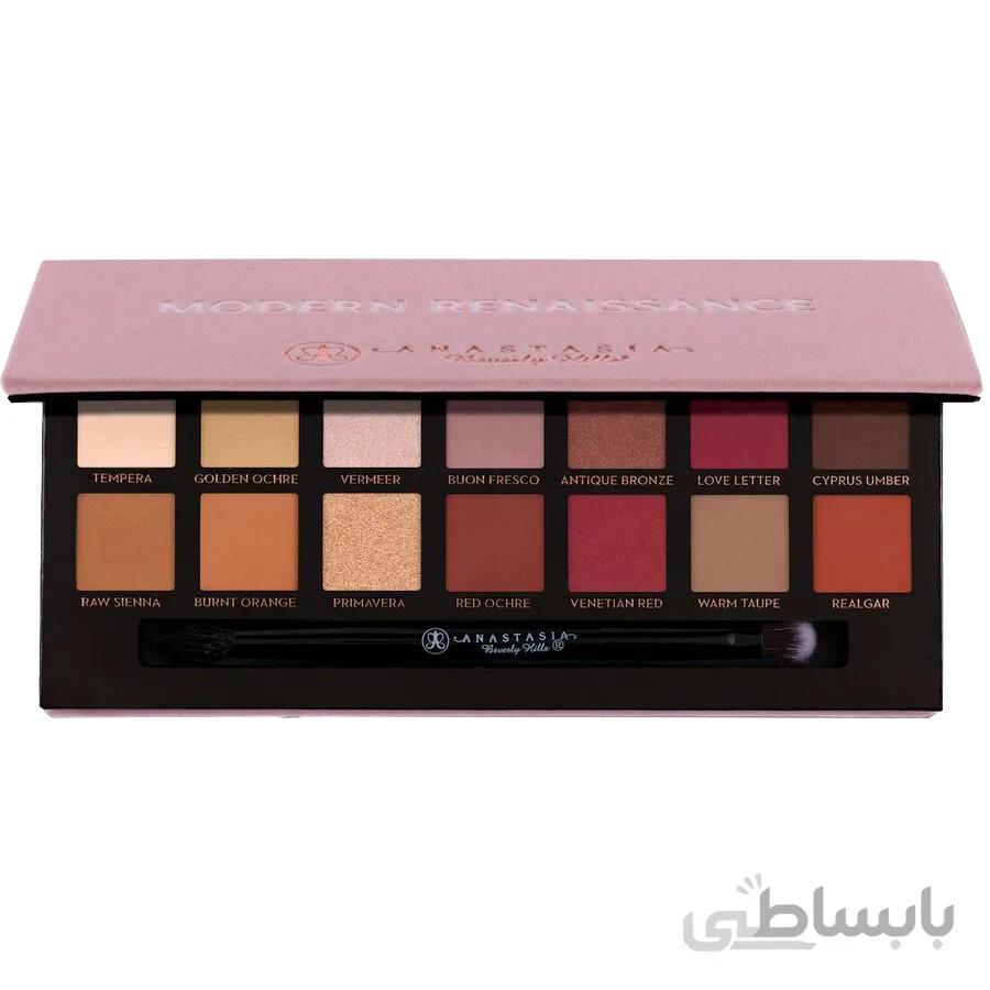 پالت سایه آناستازیا anastasia مدل modern renaissance
