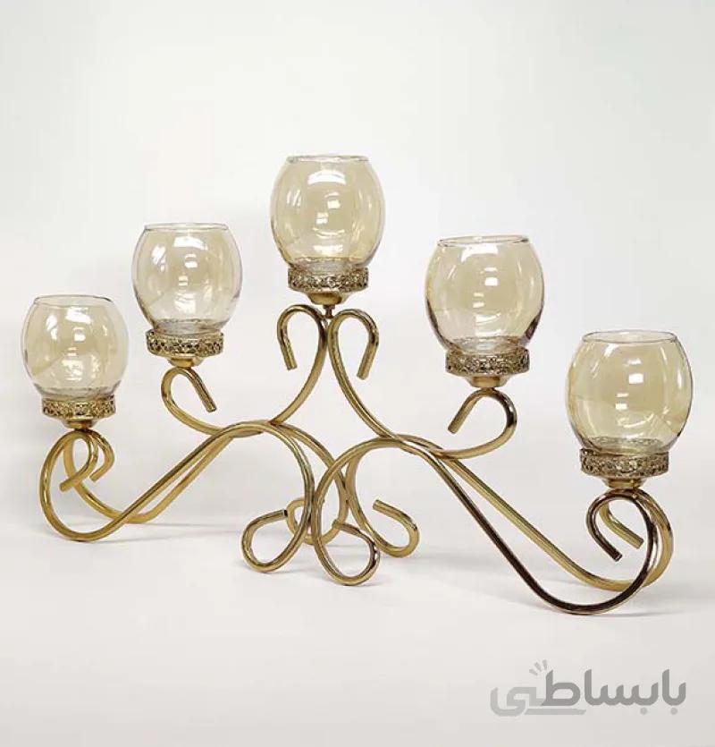 شمعدان 5 شاخه توپال