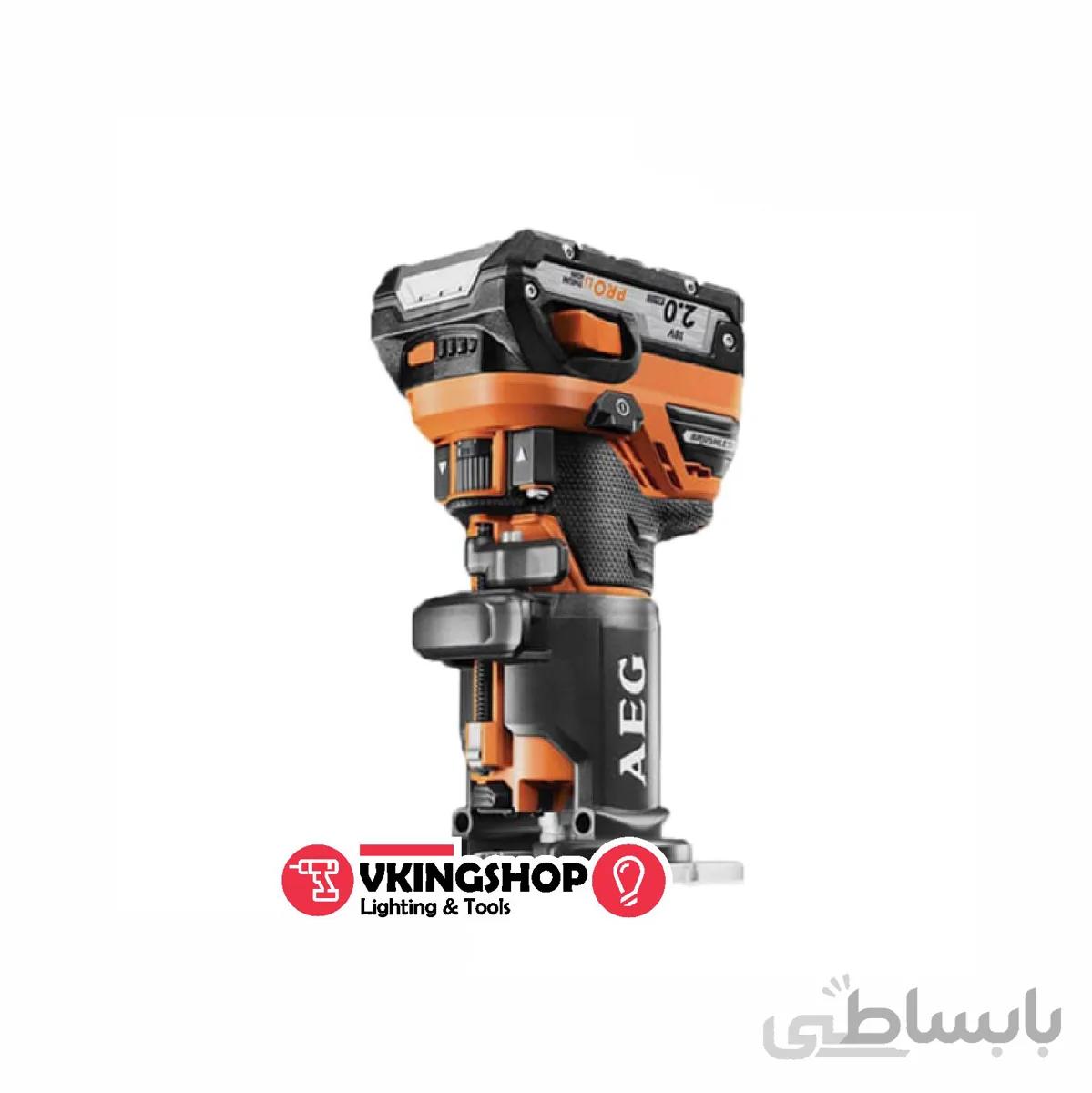 فرزنجاري شارژي ١٨ ولت آاگ مدلBOF18BL+1820 BL
