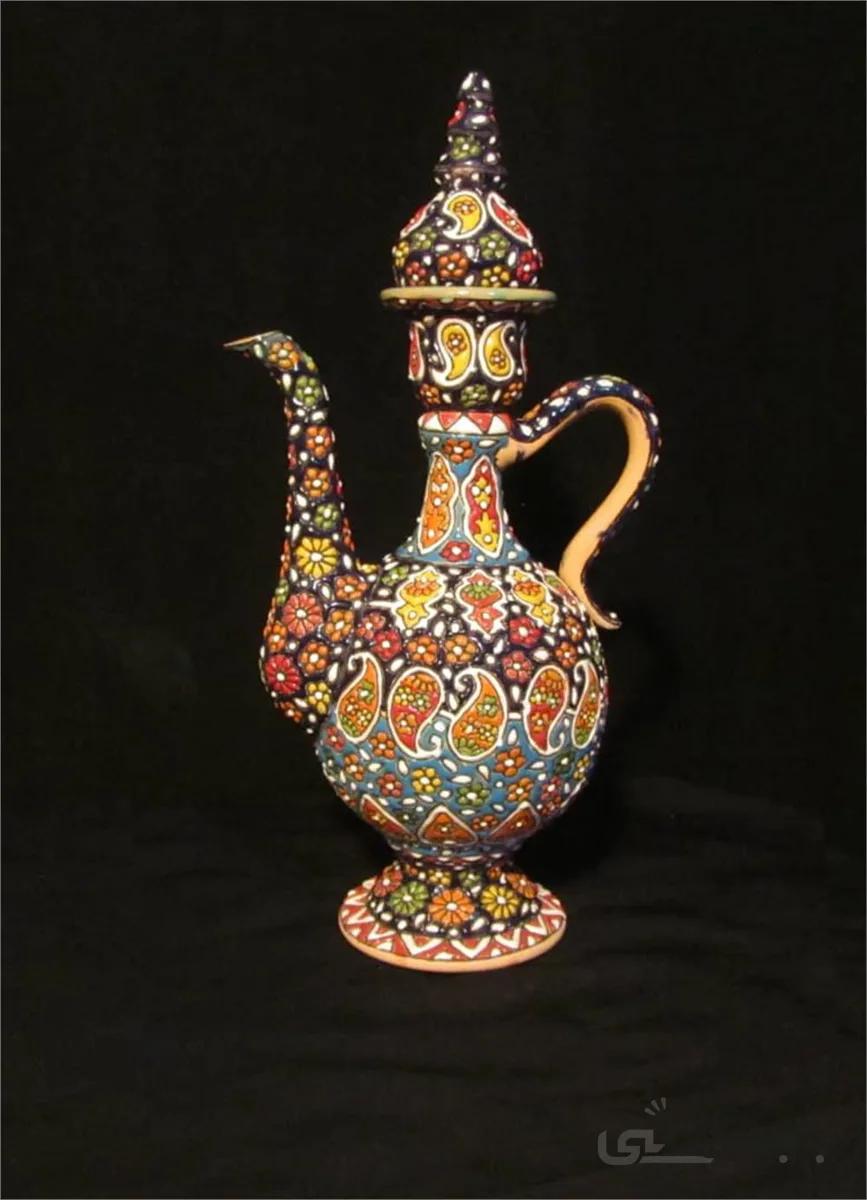 گلابپاش کد801-هنر زیبای سفال همدان با شهرت جهانی ا Gulabpash Code 801-Beautiful art of Hamedan pottery with world fame