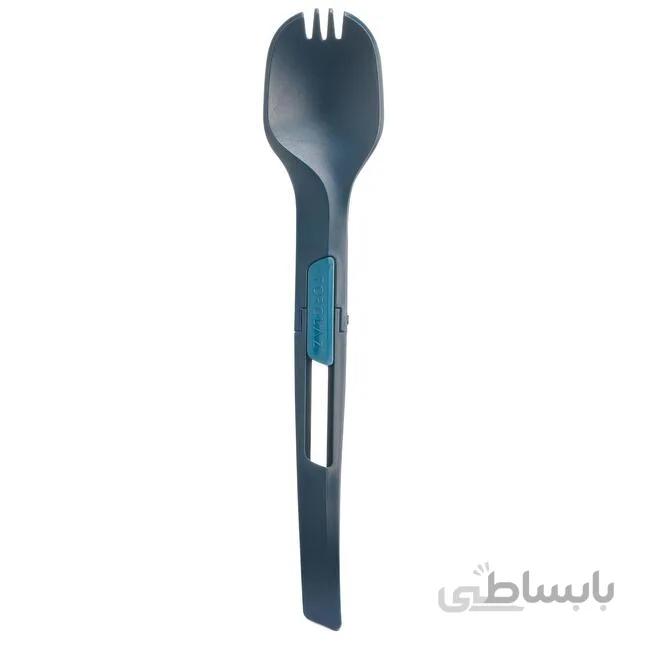 قاشق سفری کچوا فورکلاز مدل Trek 500 ا Forclaz Folding Trekking Cutlery Spoon/Fork Trek 500