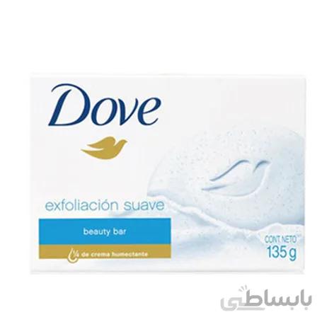 صابون داو Dove مدل لایه بردار ملایم (135gr)