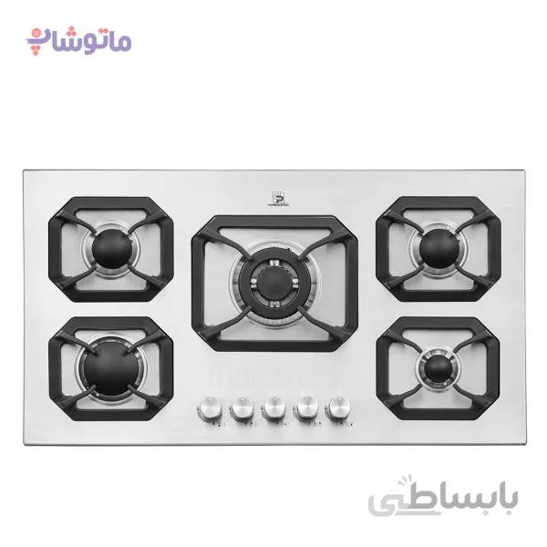 اجاق گاز ایتالیایی پرنیان استیل مدل PB 5302 کد 301335