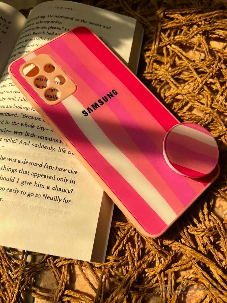 قاب گوشی سامسونگ Samsung Galaxy A32 4G با طرح نوارهای رنگی