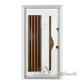 درب ضد سرقت مدرن هایگلس سفید