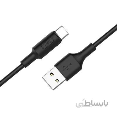 کابل تبدیل USB به Type-c هوکو مدل X25 طول 1 متر