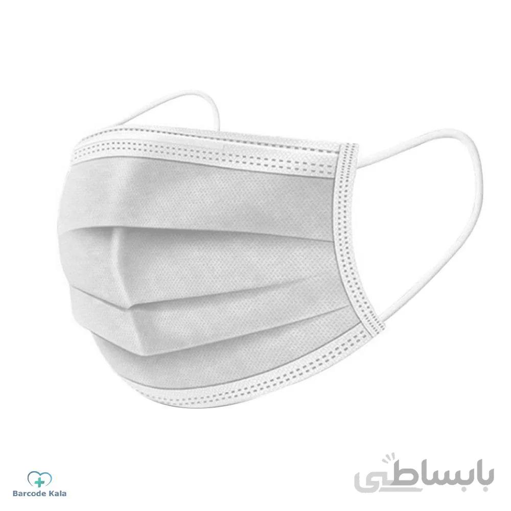 ماسک سه لایه سفید بسته 50 تایی هانی ماسک