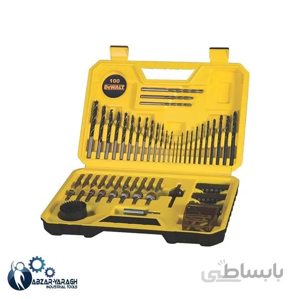 مجموعه 100 عددی سری پیچ گوشتی و مته دیوالت مدل DT71563 ا Dewalt DT71563 100 PCS Screwdriver Bit And Dril Bit Set