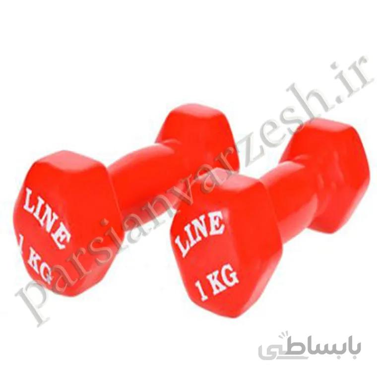 دمبل بانوان 1 کیلوگرم