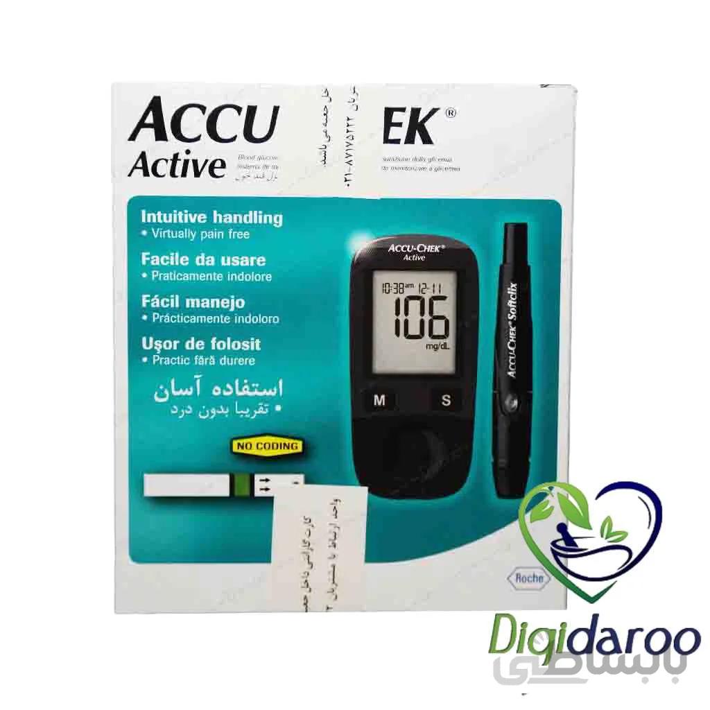 دستگاه تست قند خون آکیو چک مدل Active ا Active Check Blood Actuator Model Active