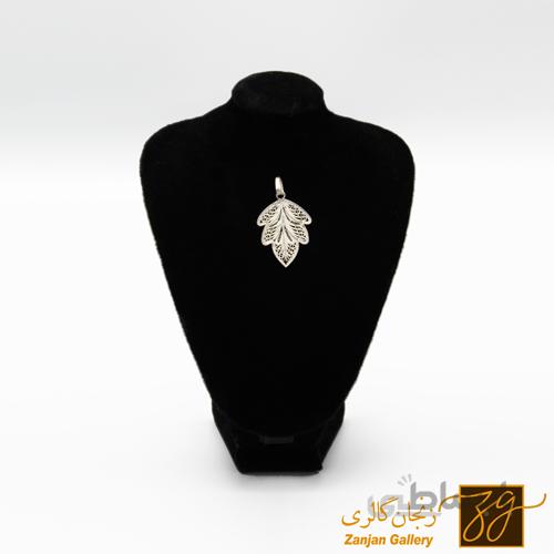 آویز گردنبند طرح برگ کد 10