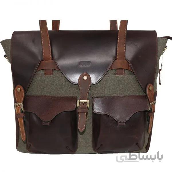 ساک سگک دار یشمی قهوه ای سوخته کد 2609 مامازپاپاز Mamas Papas