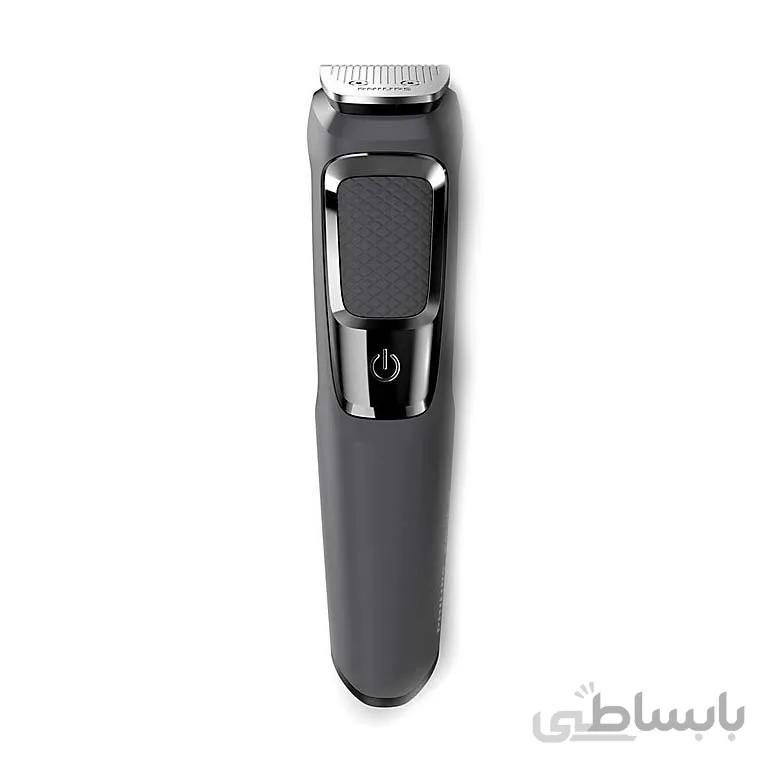 ست اصلاح فیلیپس مدل MG3750 - دارای 13 قطعه به همراه لوازم جانبی ا Philips Norelco Multigroom All-In-One Series 3000, 13 attachment trimmer, MG3750