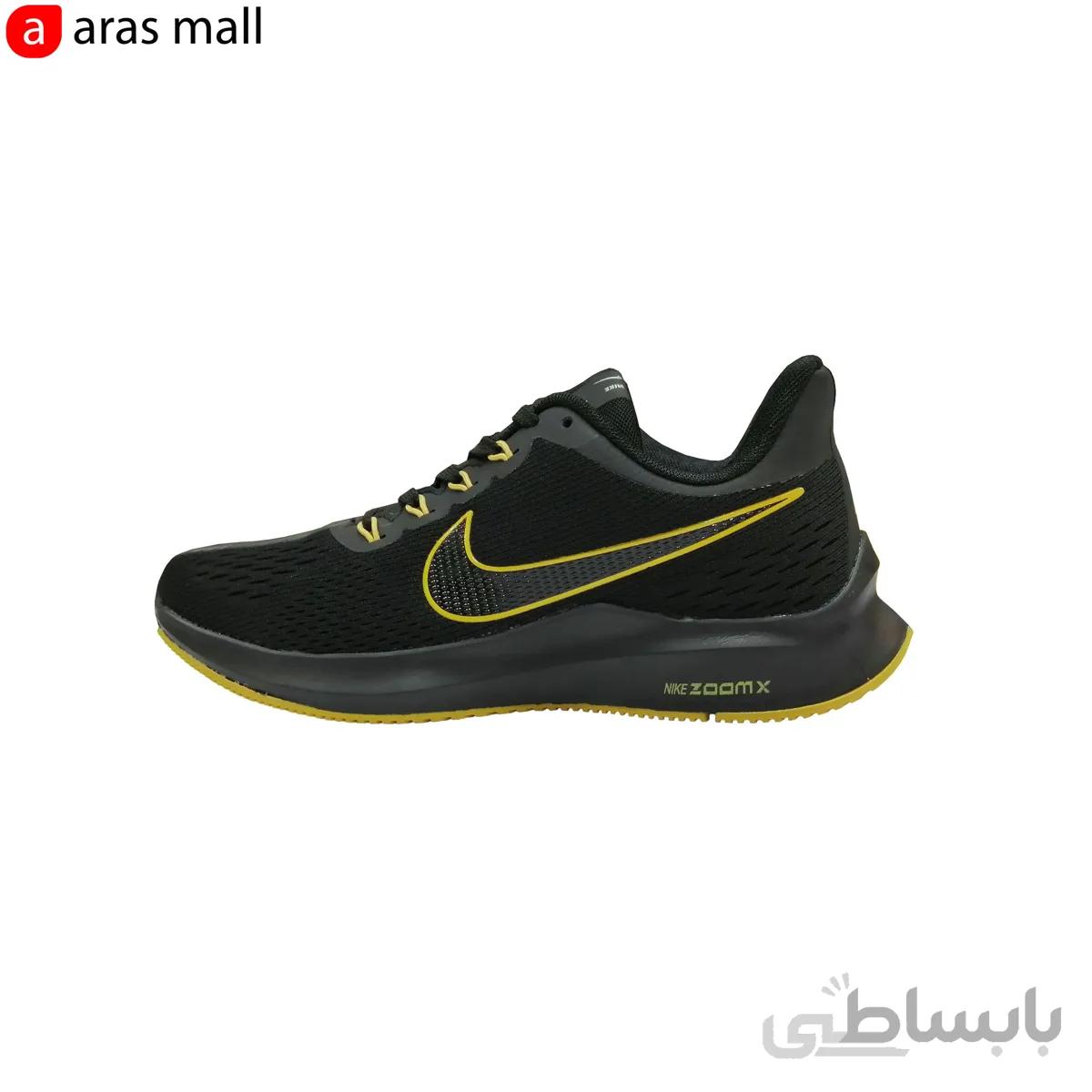 کفش پیاده روی مردانه نایکی مدل nike zoom x 7189 black gold