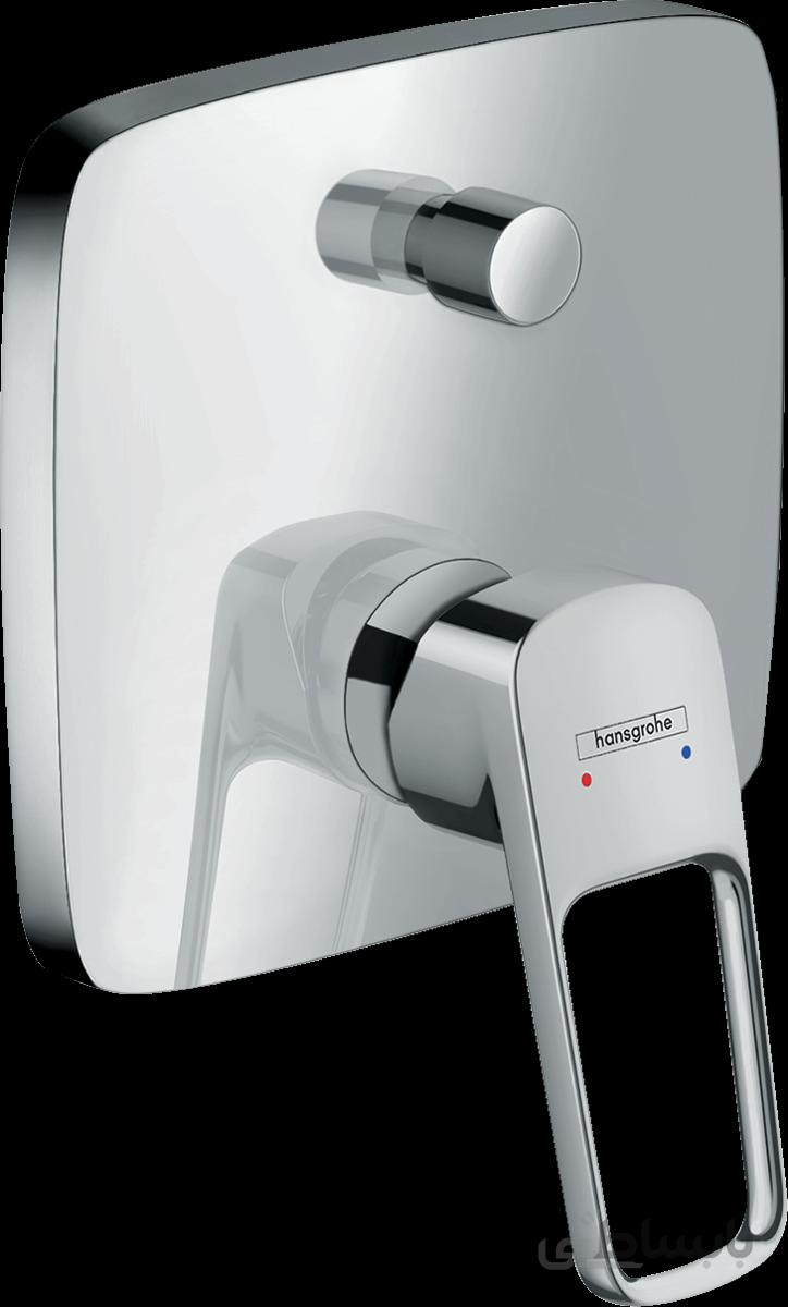 شیر حمام توکار هانس گروهه مدل Logis Loop کد KH1045 - بدون مغزی ا Hansgrohe Logis Loop Single lever bath mixer for concealed installation