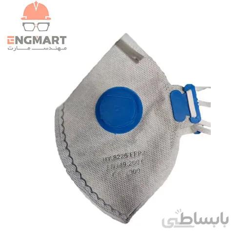 ماسک تنفسی سوپاپدار کربن دار GREAT مدل HY8222 بسته 12 عددی