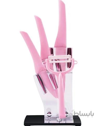 سرویس کارد آشپزخانه سرامیکی عرشیا مدل CK145-1966