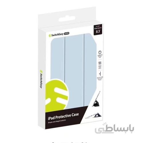 کیف آیپد iPad سیلیکونی پشت شفاف SwitchEasy مناسب برای iPad Pro 12.9 (2020)