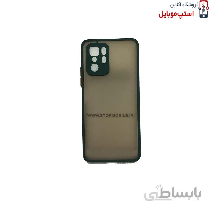قاب گوشی شیائومی POCO X3 GT مدل پشت مات محافظ لنز دار