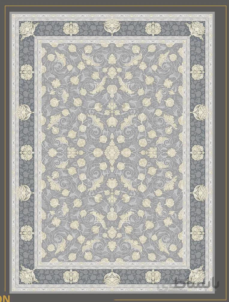 قالی سلیمان P007 کد رنگ 3884 موشی