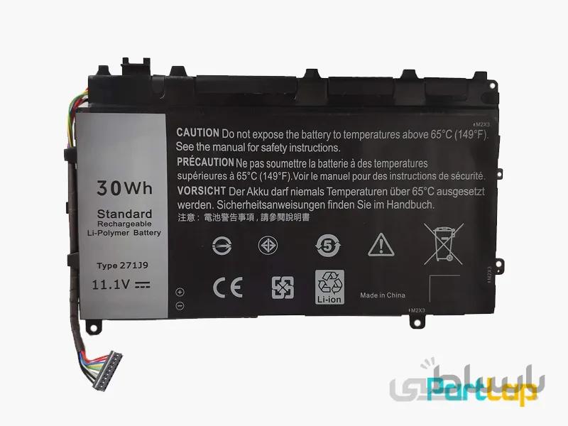 باتری 3 سلولی 271J9 لپ تاپ دل Latitude 7350 ، 13 7000