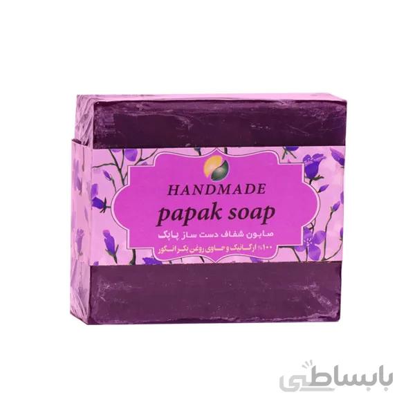 صابون گلیسیرینه روغن بکر انگور